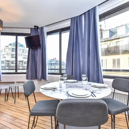 Bright - 1br 4p - Opera Garnier Apartman